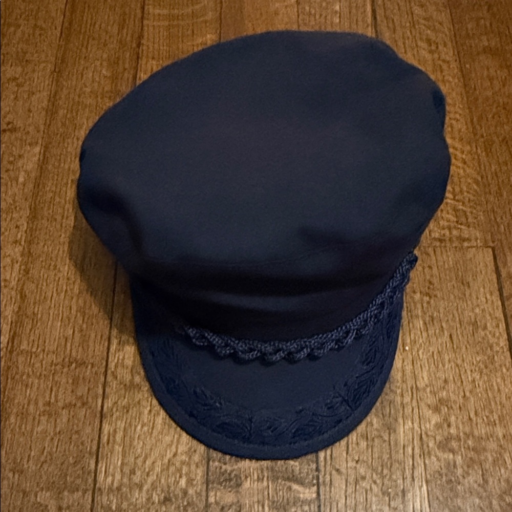 Navy Blue Greek Cap